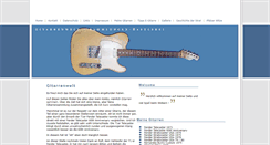 Desktop Screenshot of gitarren-sammler.de